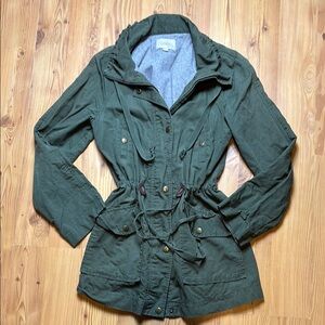 Women's Green Utility Jacket